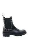 Alexander Mcqueen Alexander Mc Queen Tread Slick Leather Chelsea Boots