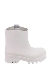 Chloé Chunky Sole Ankle Rainboots With Side Fabric