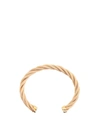 Bottega Veneta Twist Leather Cuff Bracelet