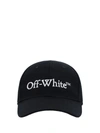 Off-white Logo-embroidered Baseball Cap In Black