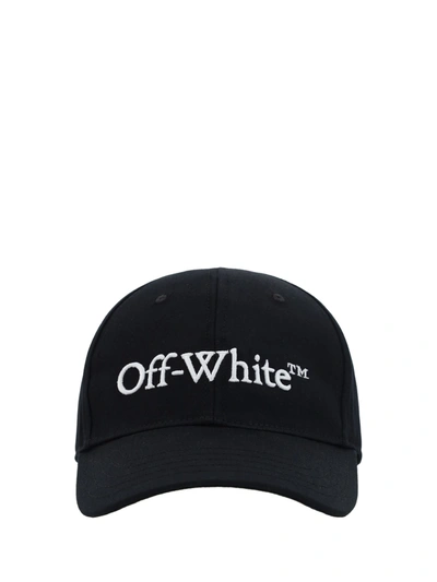 Off-white Cap In Black White