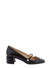 Jimmy Choo 'elisa 45' Black Pumps With Pearl Detail