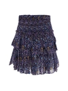 Isabel Marant Étoile Floral-print Tiered Skirt