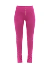 Off-white Front Zip Split Flare Fit Leggings