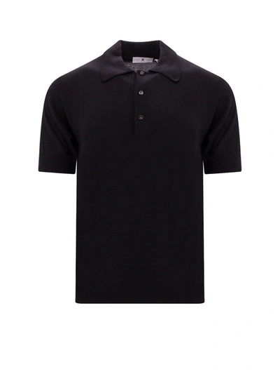 Pt Torino Polo Shirt In Black