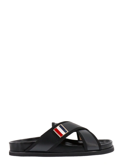 THOM BROWNE LEATHER SANDALS
