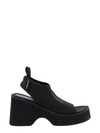 Courrèges Wave Logo-embroidered Sandals