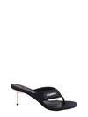 Coperni 70mm Branded Canvas Thong Sandals