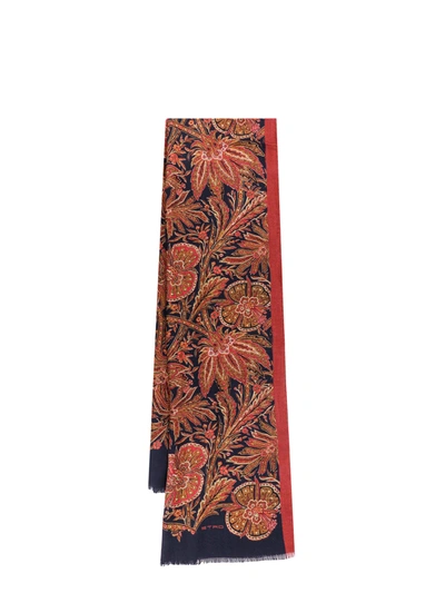 Etro Scarf In Brown