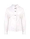 K KRIZIA COTTON SHIRT WITH ICONIC FRONTAL PATCHES