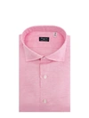 FINAMORE COTTON AND LINEN SHIRT