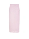 ALESSANDRA RICH KNITTED SKIRT WITH LUREX EFFECT