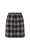 Alessandra Rich Lurex Miniskirt