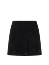 BALENCIAGA BLACK DENIM SKIRT