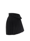 Mm6 Maison Margiela Asymmetric Pleated Miniskirt