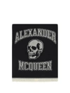 Alexander Mcqueen Logo-jacquard Wool Scarf