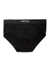 Tom Ford Logo-print Slim-fit Stretch-cotton Briefs