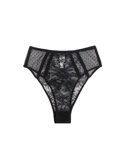 Dolce & Gabbana Lace Slip In Black