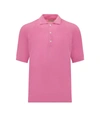Laneus Ribbed Texture Polo Shirts