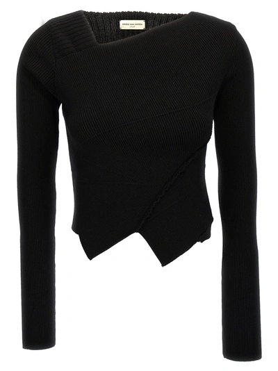 Dries Van Noten Teanne Sweater In Black