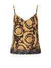 Versace Barocco Print Silk Camisole