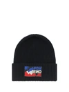 Moncler Grenoble Rwb Logo Wool Hat