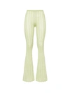 ALESSANDRA RICH EMBROIDERED KNITTED TROUSER WITH LUREX EFFECT