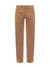 JACOB COHEN SLIM FIT TROUSER WITH BACK LOGO PATCH