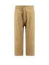 AMARANTO WIDE COTTON TROUSER