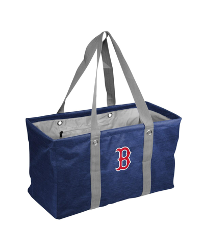 Logo Brands Men's And Women's Boston Red Sox Crosshatch Picnic Caddy Tote Bag In Navy