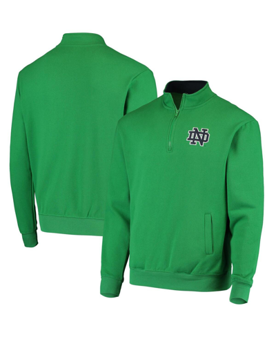 Colosseum Men's  Green Notre Dame Fighting Irish Tortugas Logo Quarter-zip Jacket