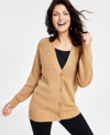 INC INTERNATIONAL CONCEPTS WOMEN'S SEQUINED CARDIGAN, CREATED FOR MACY'S