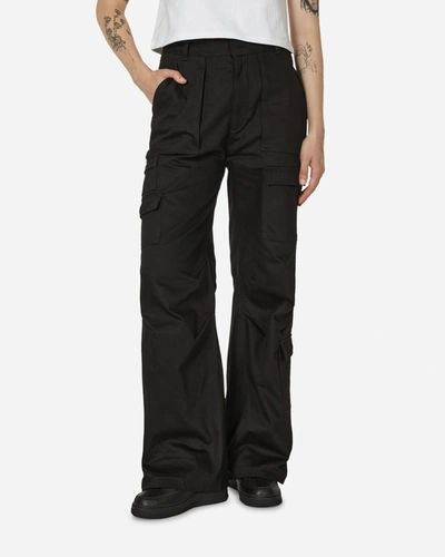 Nike Womens  Essential Woven Hr Trousers In Black/white
