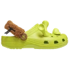 Crocs Classic Dreamworks Shrek Clog In Lime Punch/brown