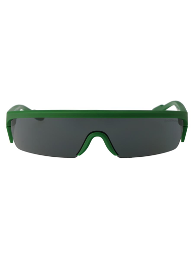 Emporio Armani Sunglasses In 601187 Matte Green