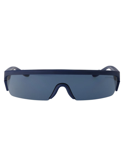 Emporio Armani Sunglasses In 601380 Matte Bluette