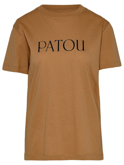 Patou T-shirts And Polos In Beige