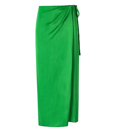 Essentiel Antwerp Ellie Green Midi Skirt