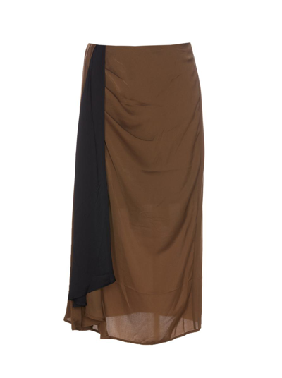 Essentiel Antwerp Emmy Skirt In Brown