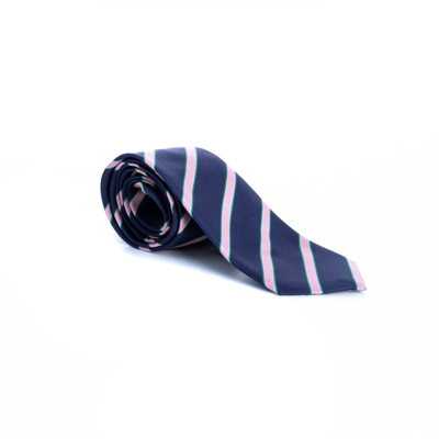 Etro Silk Tie In Blue