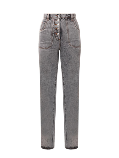 Etro Jeans In Gris