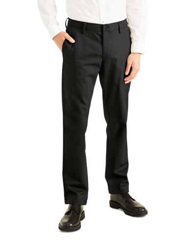 Dockers Men's Signature Classic Fit Iron Free Khaki Pants With Stain Defender In Beautiful Black