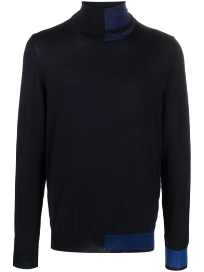 Fabrizio Del Carlo Wool Turtle Neck Jumper In Cc23 231