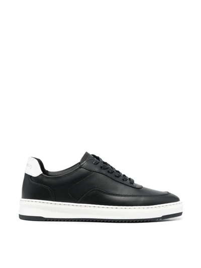 Filling Pieces Mondo Lux Sneakers In Black Leather