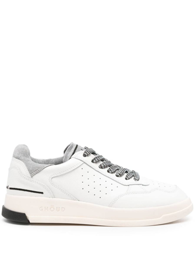 Ghoud Tweener Low-top Leather Sneakers In White