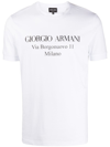 Giorgio Armani T-shirt Clothing In White