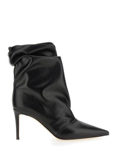 Giuseppe Zanotti Yunah Leather Boots In Black