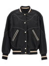 Givenchy Logo Bomber Jacket In Black