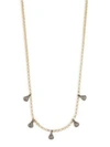Nina Gilin Diamond & 14k Yellow Gold Station Necklace