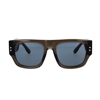 Gucci Novelty 54mm Rectangular Sunglasses In Gray